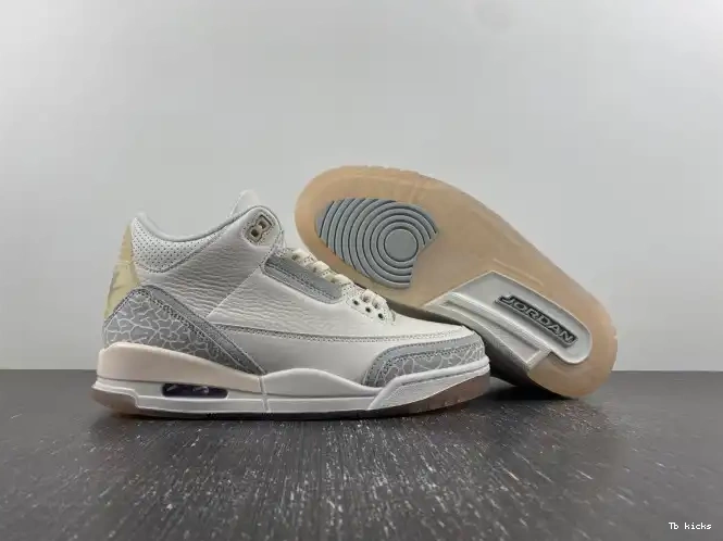Rep TBK Ivory Craft Air 3 Jordan FJ9479-100 0605